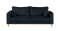 Produkt: Ropez Beata sofa 3 osobowa wysokie nóżki welur granat