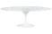 Produkt: Stół TULIP ELLIPSE MARBLE CARRARA biały - blat owalny