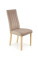 Produkt: Krzesło Arizona beżowe/ dąb miodowy