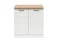 Produkt: szafka kuchenna dolna Junona Line 80 cm z blatem kredowy połysk