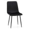 Produkt: Krzesło tapicerowane pikowane do salonu jadalni GELA czarna