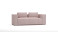 Produkt: Ropez Cloe sofa 2 osobowa bez funkcji tkanina sztruks różowy