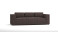 Produkt: Ropez Cloe sofa 3 osobowa bez funkcji tkanina sztruks brąz