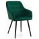 Produkt: Krzesło tapicerowane ORTE zielony welur do salonu jadalni