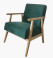 Produkt: Wygodny fotel Retro - Zielony