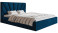 Produkt: Łóżko SIM 3 tapicerowane 160x200 - Granatowe