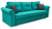 Produkt: Sofa rozkładana z pojemnikiem na pościel Pele Turkusowa
