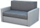 Produkt: Sofa amerykanka rozkładana Tedi 2 Szara/Grafitowa