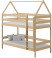 Produkt: Łóżko piętrowe domek ALA 90 x 200 drewniane SOSNA