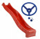 Produkt: Zjeżdżalnia wodna ślizg 3 m czerwony + kierownica