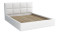 Produkt: Łóżko do sypialni tapicerowane 140x200 Alaska Białe