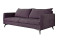 Produkt: Ropez Juli Bis sofa 3 osobowa nogi metalowe tkanina fiolet
