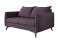 Produkt: Ropez Juli Bis sofa 2 osobowa nogi metalowe tkanina fiolet