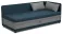 Produkt: Tapczan łóżko jednoosobowe Hirek 80x180 Turkusowe/Szare