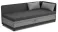 Produkt: Tapczan łóżko jednoosobowe Hirek 80x200 Grafitowe/Szare
