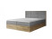 Produkt: Łóżko kontynentalne Wood 2 120x200 ciemnoszare