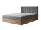 Produkt: Łóżko kontynentalne Wood 4 160x200 ciemnoszare