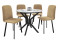 Produkt: Stół rozkładany Dione M 90 z 4 krzesłami Luke