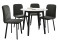 Produkt: Stół rozkładany Dione S 90 z 4 krzesłami Luke