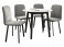 Produkt: Stół rozkładany Dione S 90 z 4 krzesłami Luke
