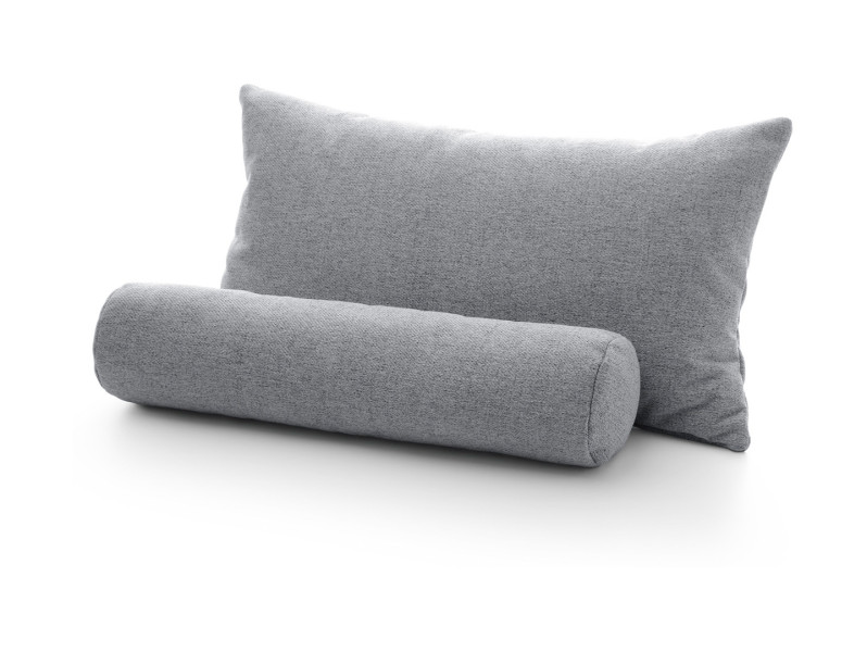 Produkt: zestaw poduszek do łóżka Zalea szary