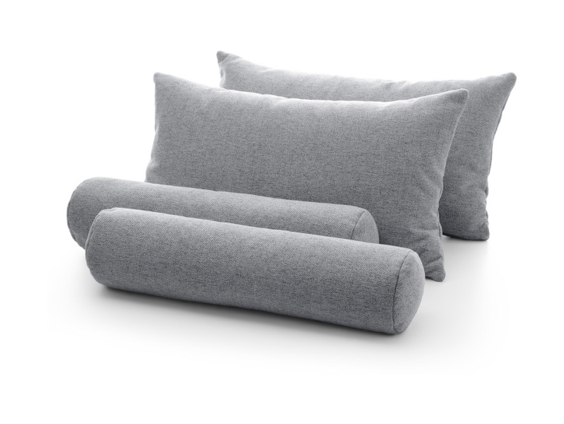 Produkt: zestaw poduszek do łóżka Zalea szary