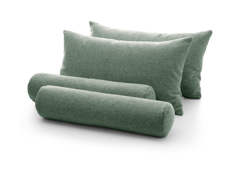 Produkt: zestaw poduszek do łóżka Zalea zielony