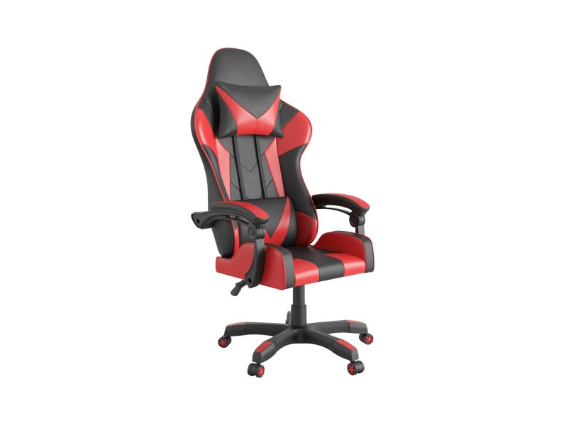 Produkt: fotel gamingowy czerwono-czarny Modena