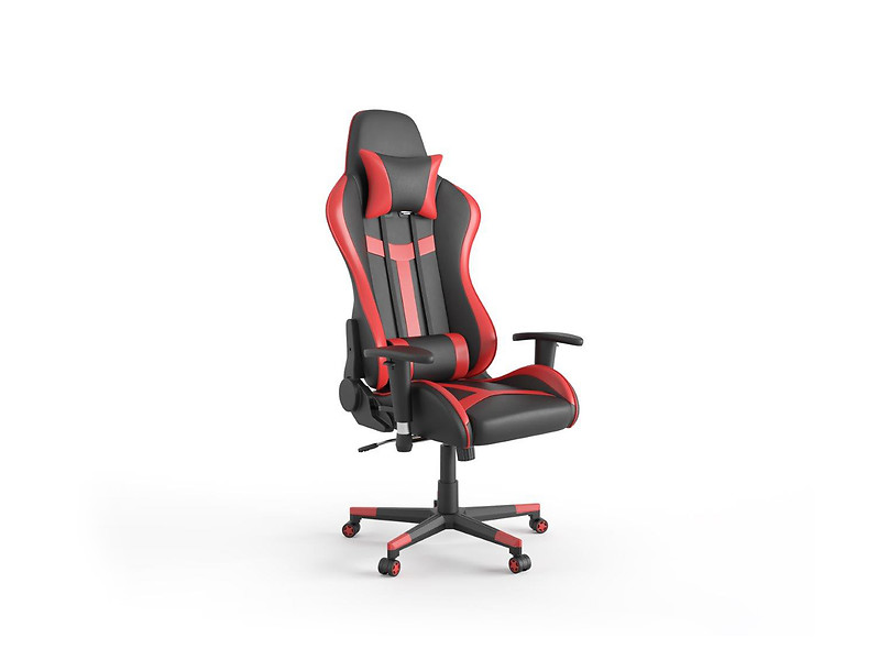 Produkt: fotel gamingowy czerwono-czarny Velo