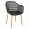 Produkt: Krzesło Becker czarne/naturalne skandynawskie