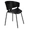Produkt: Krzesło Gondia czarne z tworzywa