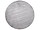 Produkt: Dywan okrągły z wiskozy ⌀ 140 cm jasnoszary GESI II