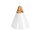 Produkt: Lampa wisząca metalowa biała ALBANO