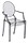 Produkt: Krzesło Royal inspirowane Louis Ghost szare z tworzywa